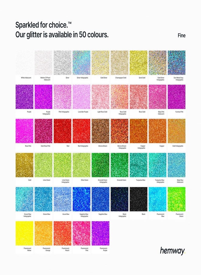 Hemway Glitter Paint Additive Crystals for Acrylic Emulsion Paint, Interior & Exterior Walls, Wood, Varnish, Matt, Gloss, Furniture 100g / 3.5oz - Fine (1/64" 0.015" 0.4mm) - White Iridescent - Image 5