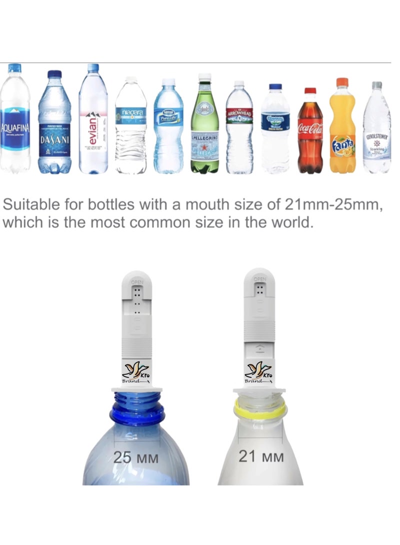 شطاف السفر Portable travel Bidet Attachment for Water Bottles, multiple pressure levels, suitable for all bottles Sizes شطاف المسافر والرحلات Designed for strong pressure  - Image 2