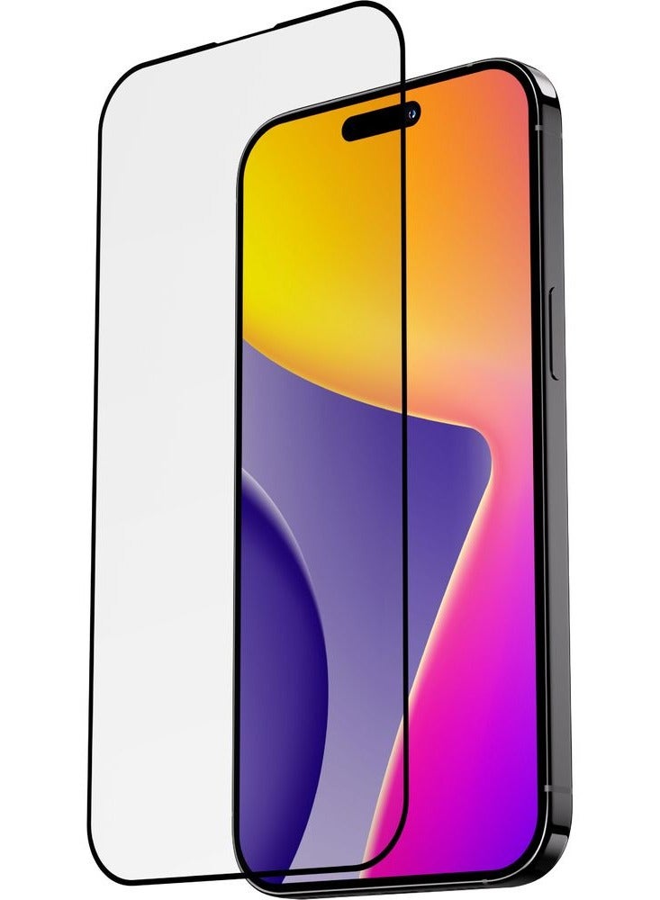 blupebble iPhone 16 Pro Max Screen Protector 6.9 inch 2.5D with Applicator Easy Installation Graphene Rock Series Tempered Glass,  Scratch Resistant, Anti-Fingerprint, Bubble Free, Case Friendly, 9H Tempered Glass Film - Image 1