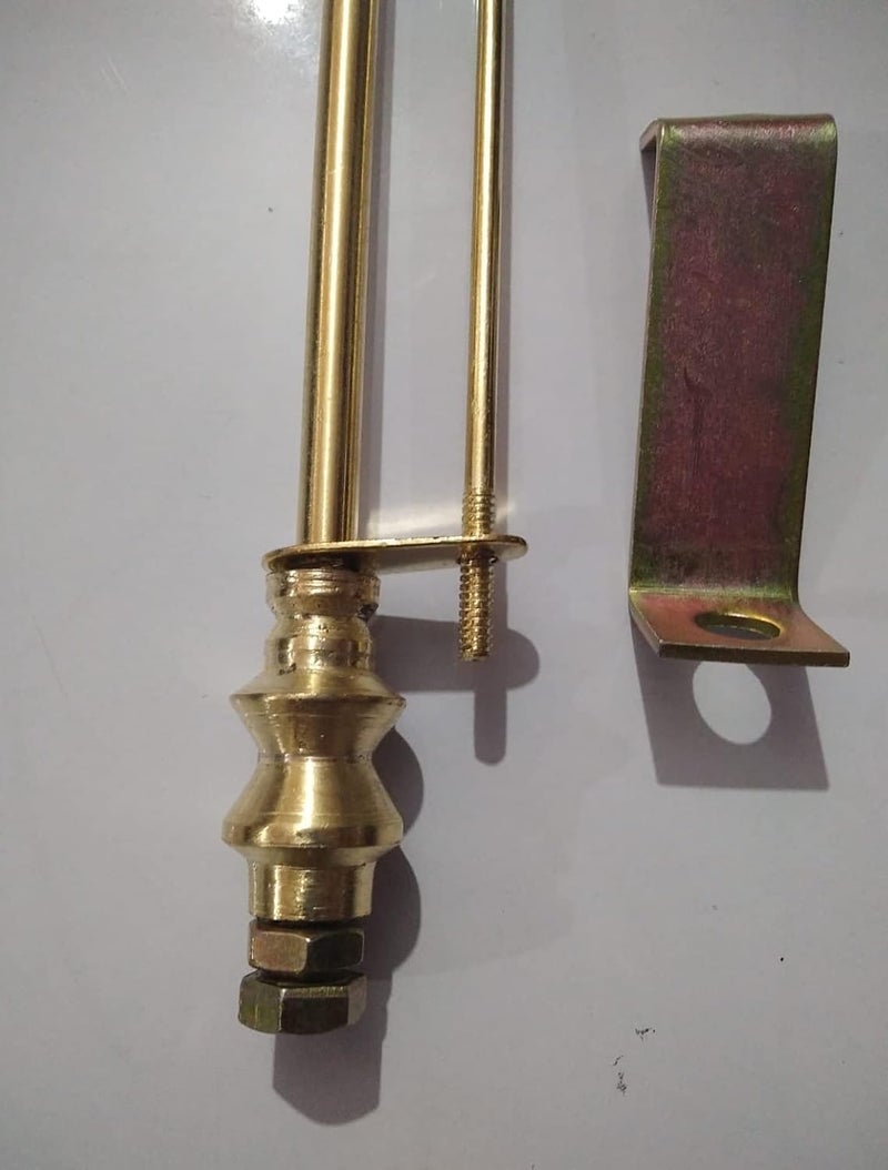 DECTEMS Golden Car Flag Rod – Judgment Rod/Corner Rod (Double Rod) – Universal Fit for All Car Models – Durable and Stylish Vehicle Accessory - Image 2