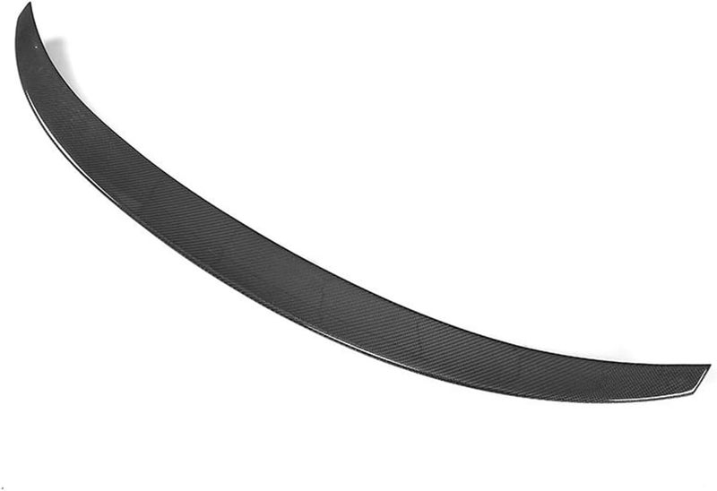 QASULER Carbon Fiber Rear Trunk Spoiler for BMW 1 Series Sedan - Image 3
