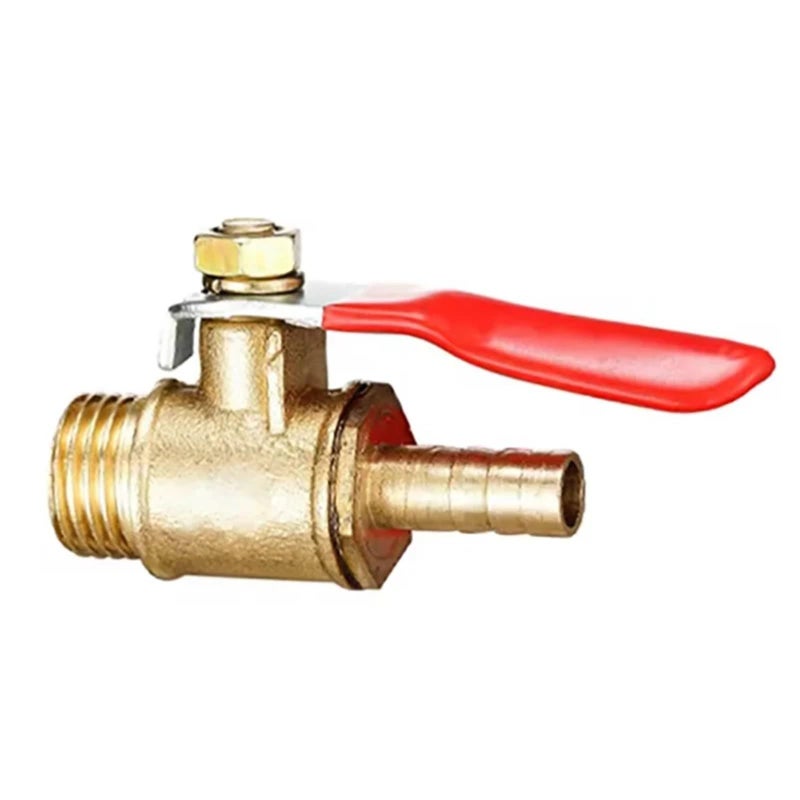 Brass Lever Handle Ball Valve 6pcs 6mm 8mm 10mm 12mm 1 4 3 8 1 2 Inch BSP Male Thread - Image 5