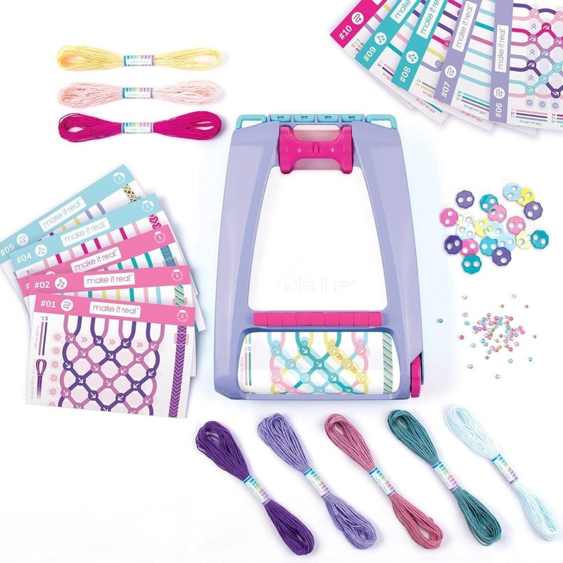 Make It Real مجموعة صنع أساور الصداقة DIY من Make It Real (100 قطعة) - Image 2