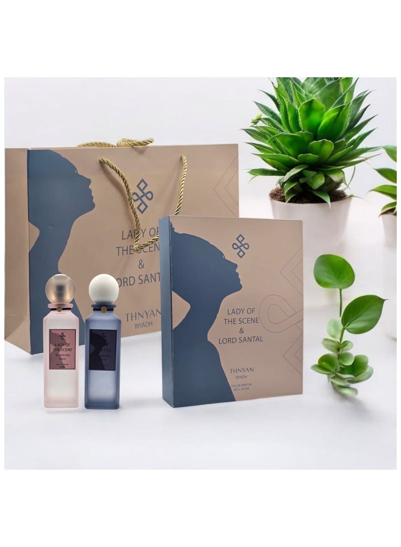 THNYAN LADY OF THE SCENE & LORD SANTAL  THNYAN  250 ML + 250 ML - Image 4