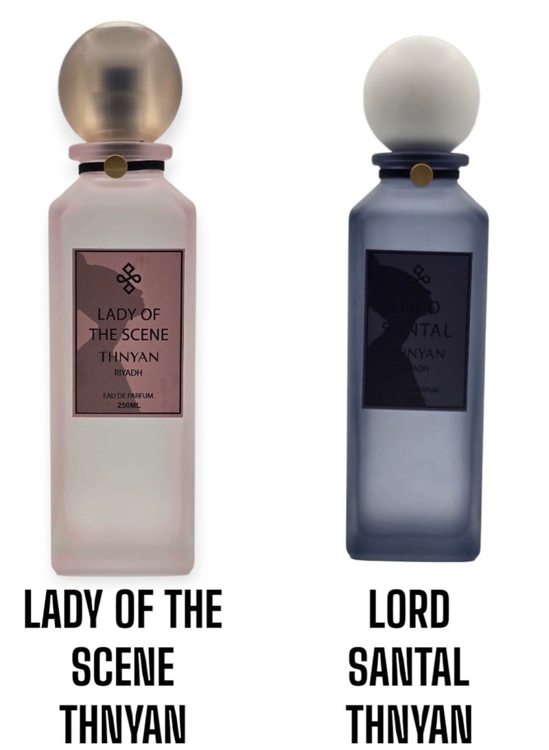 THNYAN LADY OF THE SCENE & LORD SANTAL  THNYAN  250 ML + 250 ML - Image 1