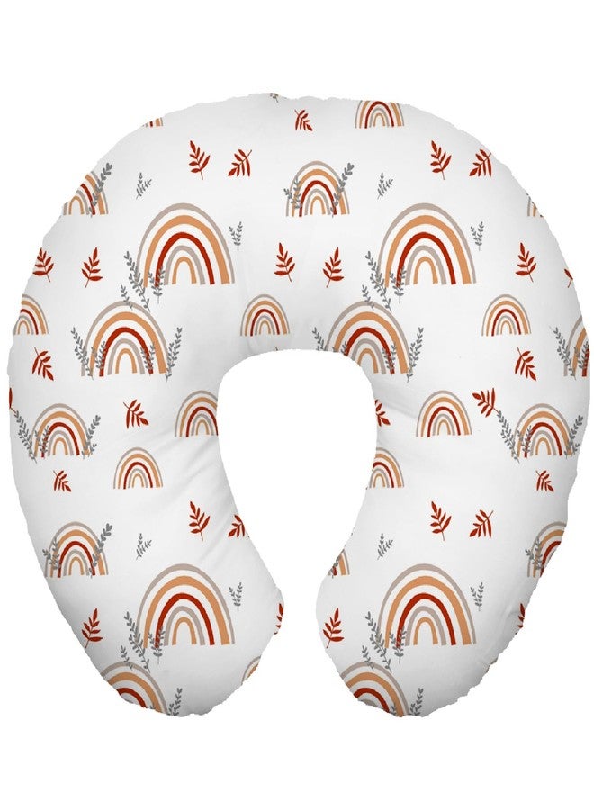 TOYSILO Adjustable Nursing & Breastfeeding Pillow for Baby – Multi Use Feeding Support Cushion for Bottle Feeding, Tummy Time & Sitting – Soft Removable Cover Washable (Rainbows) - Image 2