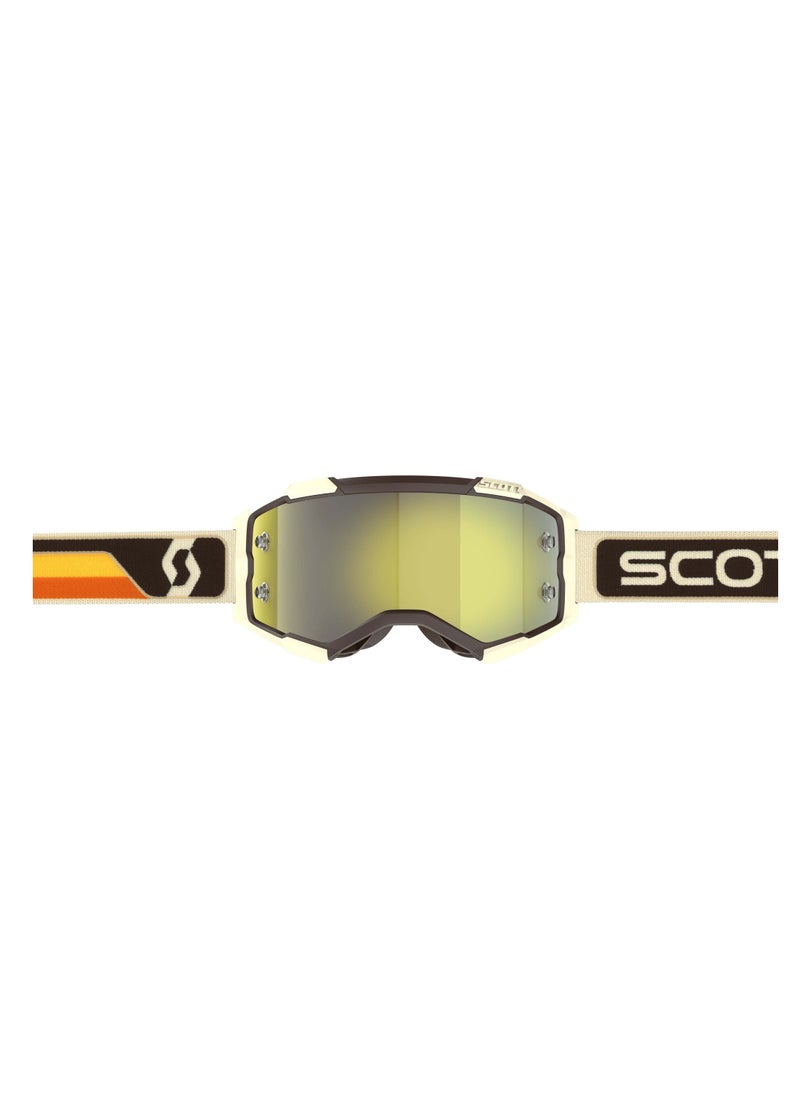 Scott - SCOTT Goggle Fury deep brow n/beige yellow chrome works - Image 1
