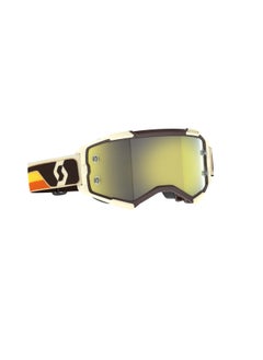 Scott SCOTT Goggle Fury deep brow n/beige yellow chrome works  - Image 1