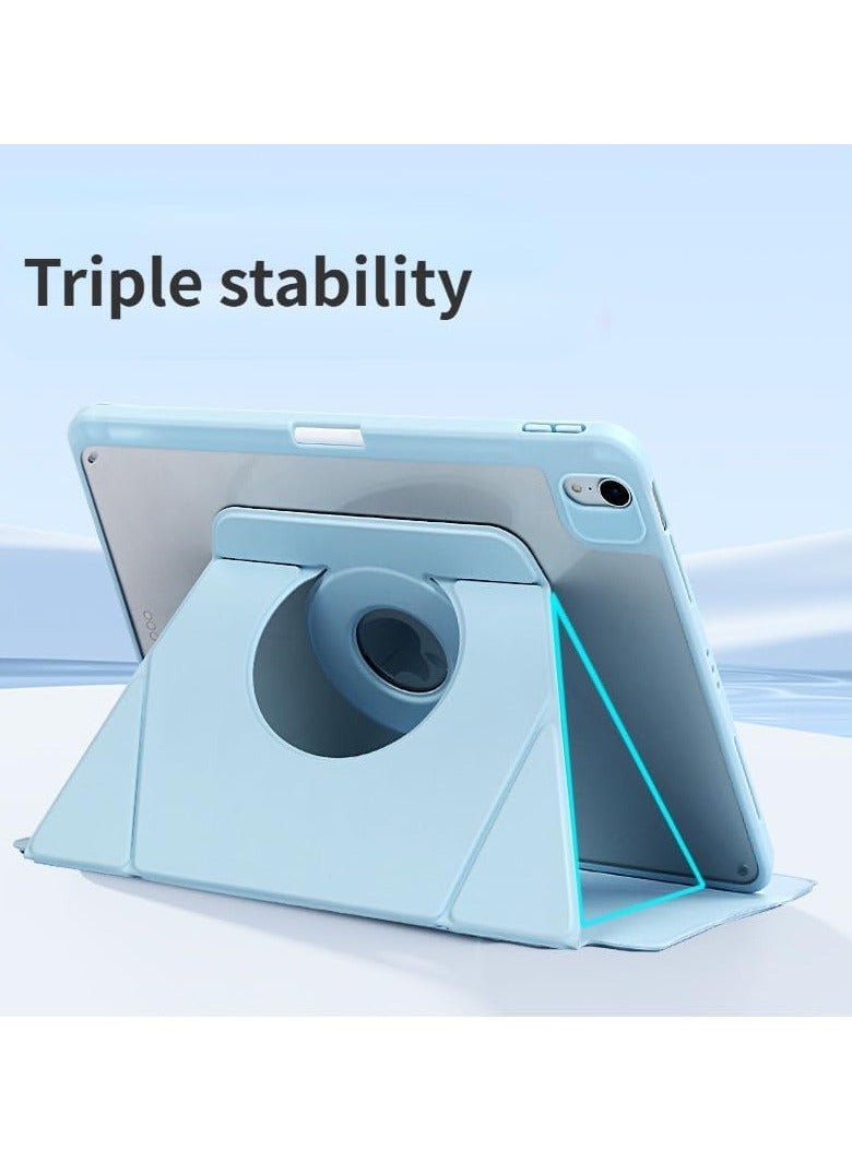 general Magnetic Case Compatible with iPad Air 13 Inch (M2) 2024 Dismantling Vertical Magnetic Ring Rotating Bracket Full Package Protective Cover for iPad Air 13 Inch - Image 5