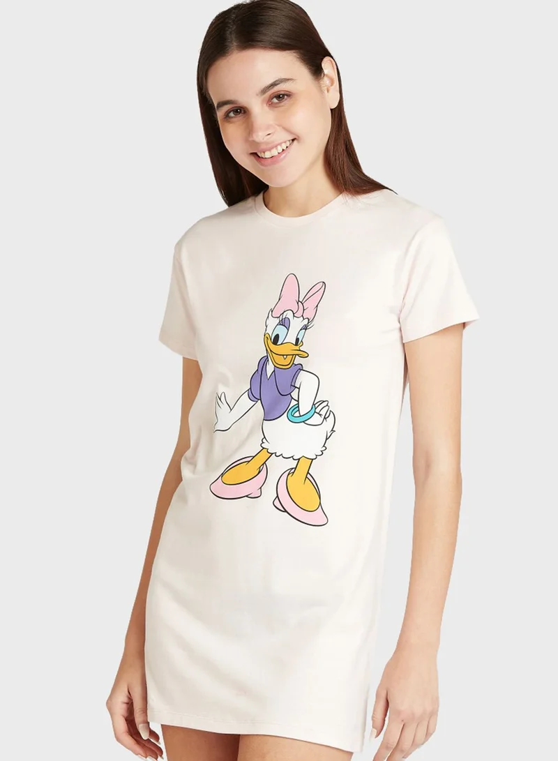 SP Characters Daisy Duck Graphic Dress