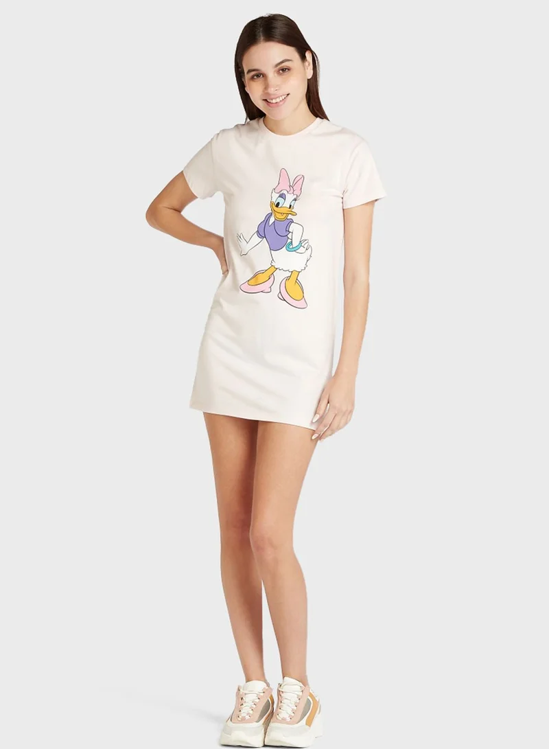 SP Characters Daisy Duck Graphic Dress