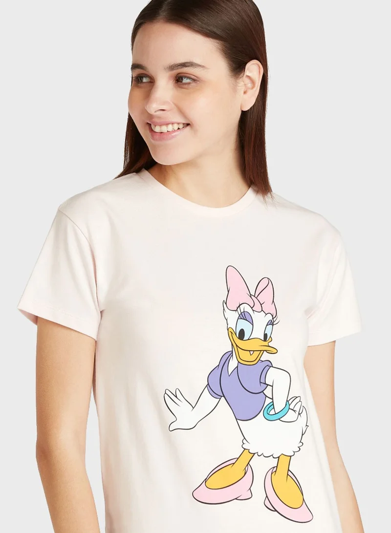 SP Characters Daisy Duck Graphic Dress