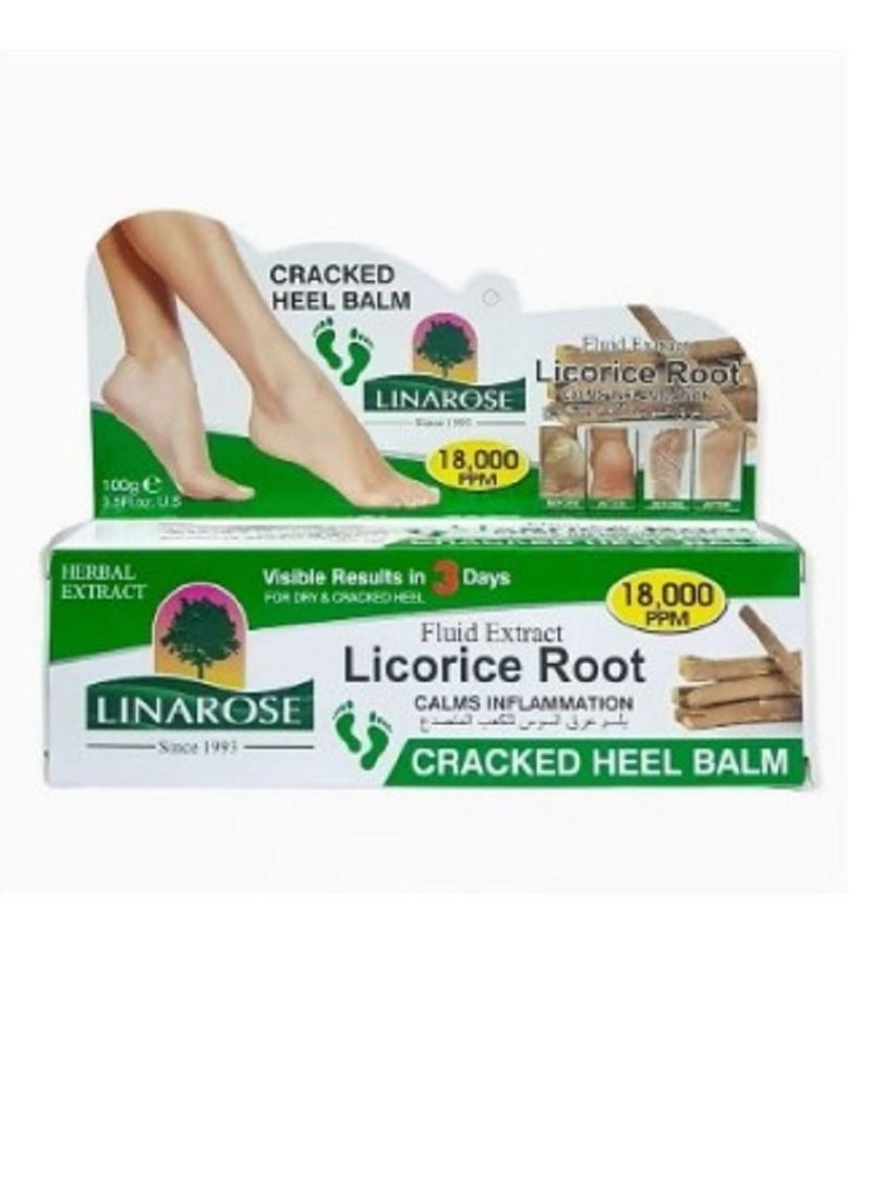 LINA ROSE - Licorice Balm For Cracked Heels 100g - Image 1