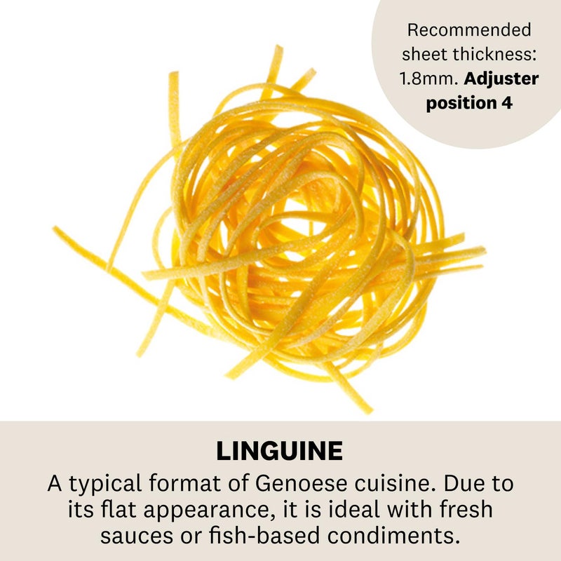 Marcato Linguine Cutter Attachment Works with Atlas 150 Pasta Machine - Image 4