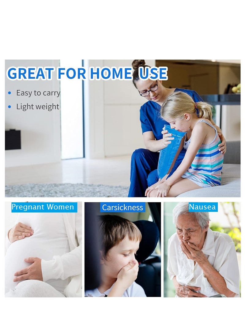 10 Pack Disposable Emesis Bags, Vomit Bags for Travel and Motion Sickness,1000 ml - Image 3