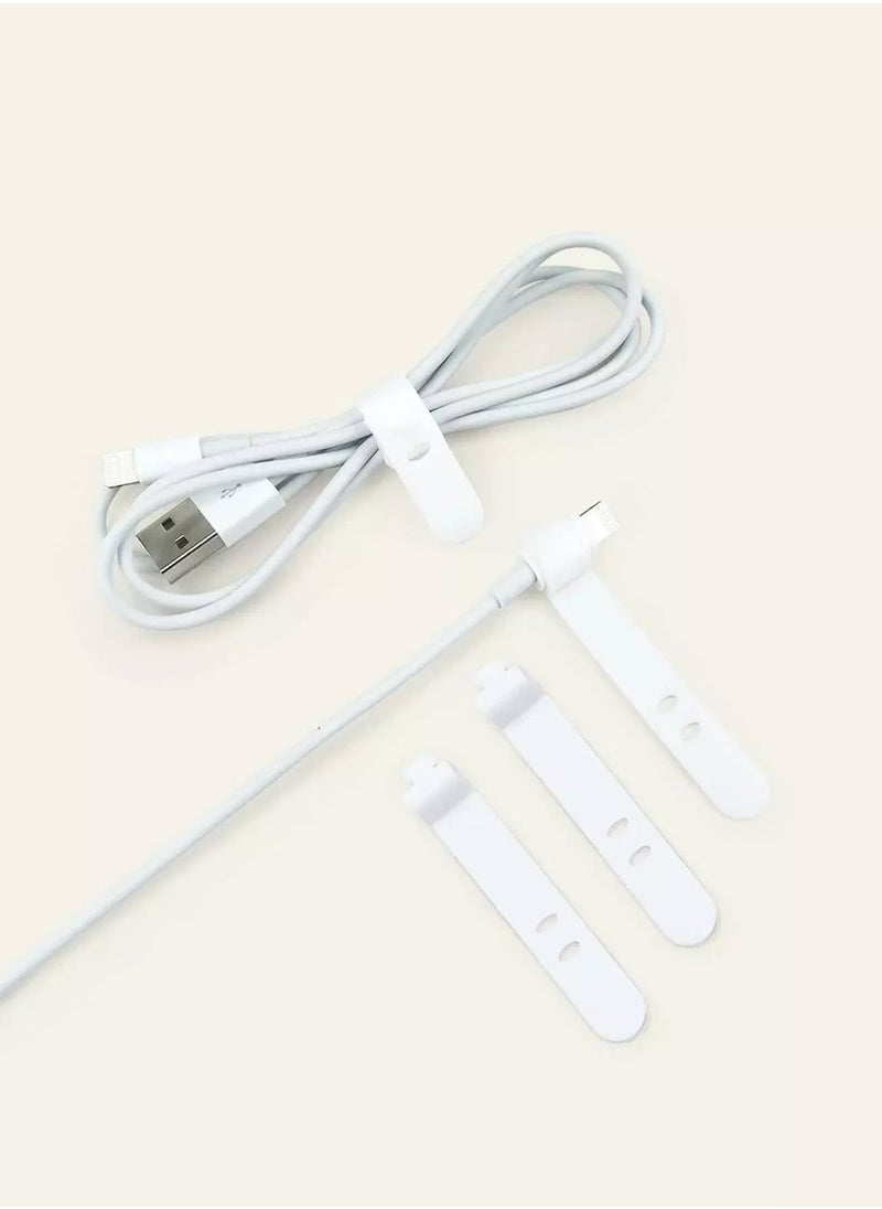 Generic 4pcs Silicone Data Cable Organizer  - Image 2