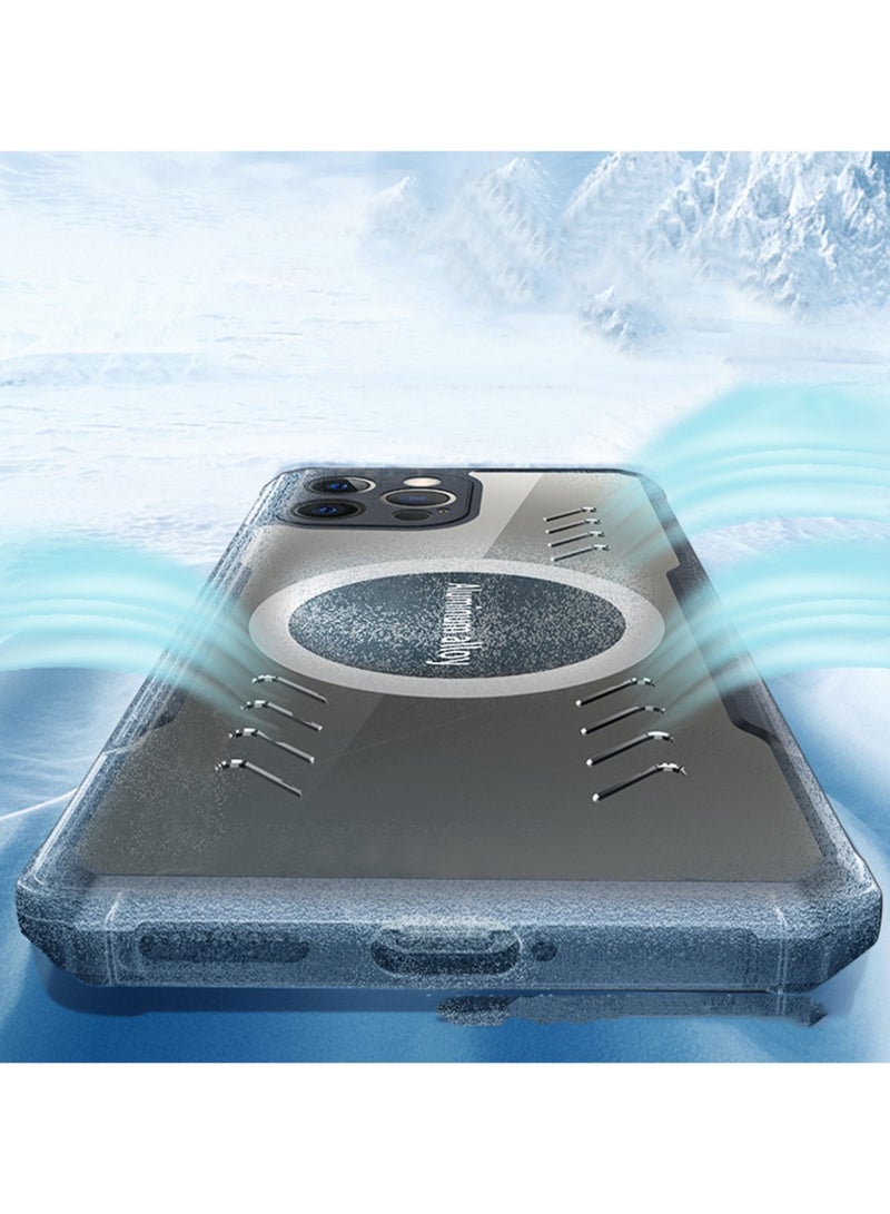 for iQOO 13 5G Case, Ultra Thin Lightweight, Soft TPU Bumper, Acrylic Clear Back Cover iQOO 13 5G, Black - Image 3