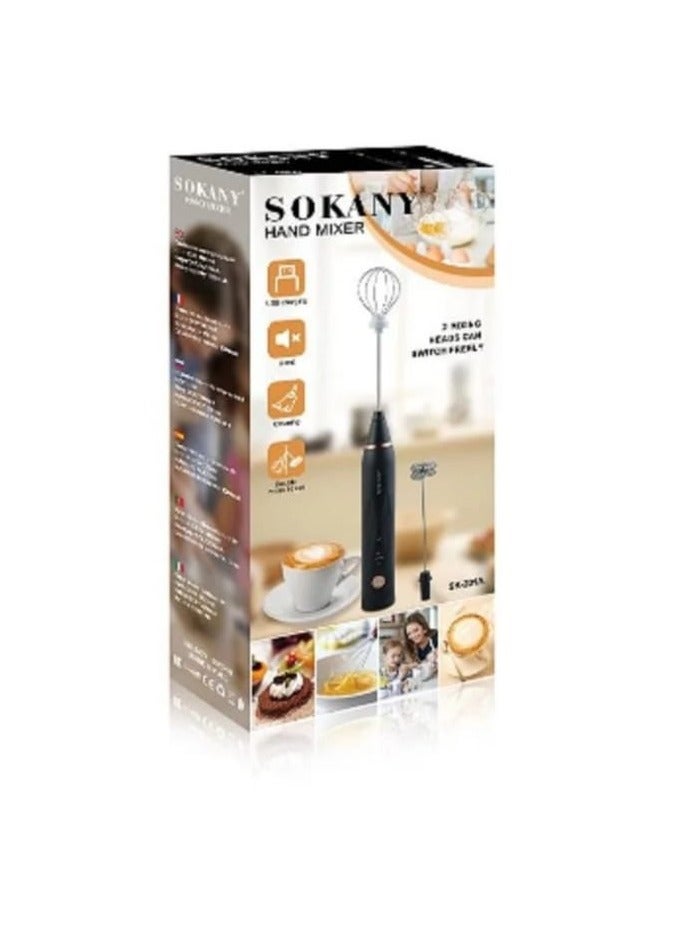 sokany USB Hand Stick Mixer - Egg Beater 30 W Sk-201A Multicolour - Image 3