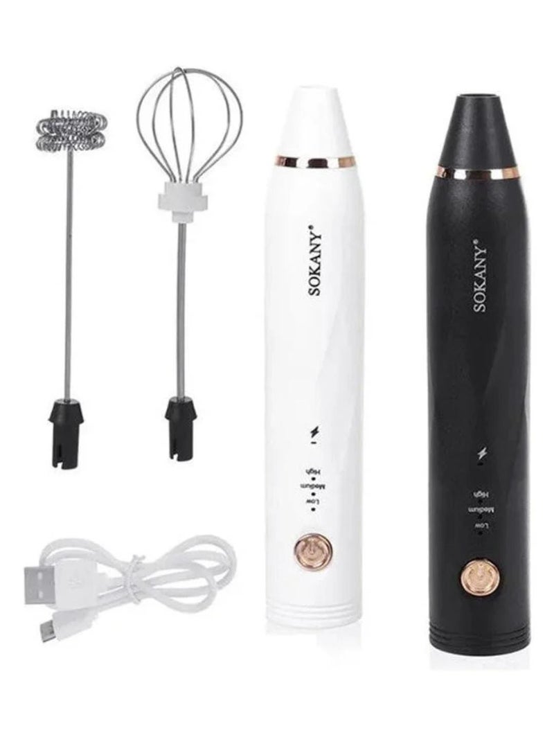 sokany USB Hand Stick Mixer - Egg Beater 30 W Sk-201A Multicolour - Image 1