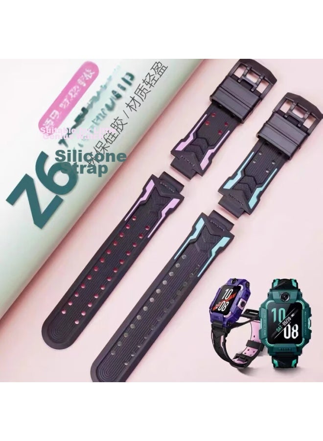 Ten Flashes Shan, Xiaotiancai Watch Strap, Original Z6/z8/q1a/q2a/d3/z7/z5/z9/d2/q1/z1, Children's Watch, Silicone Wristband, Detachable, - Image 2