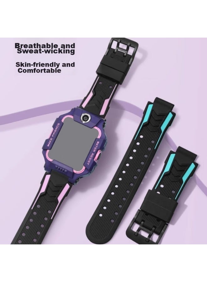 Ten Flashes Shan, Xiaotiancai Watch Strap, Original Z6/z8/q1a/q2a/d3/z7/z5/z9/d2/q1/z1, Children's Watch, Silicone Wristband, Detachable, - Image 5