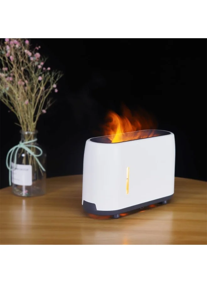 DANUBE HOME Tulip i-Flame Aroma Diffuser White 240ML