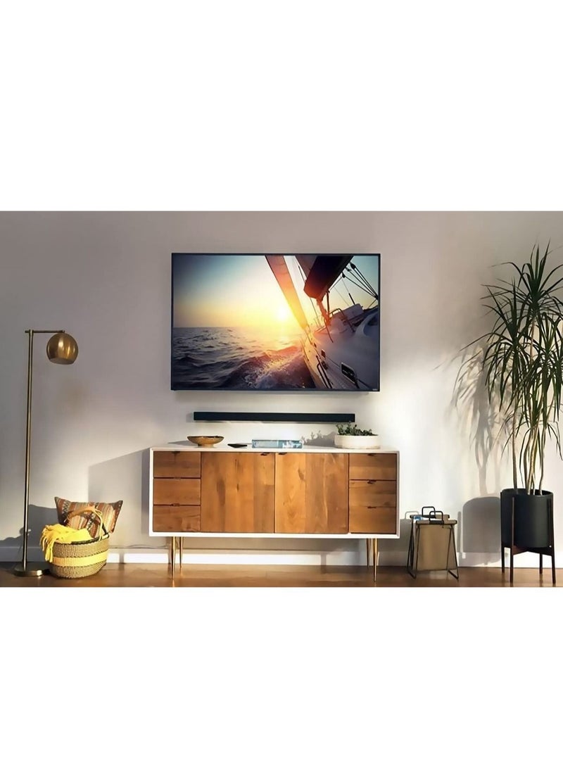 Fixed TV Wall Mount Universal, TV Stand/Television Stands for Most 32-82 inch TVs ,TV Mounting Bracket VESA 600X400 mm Up to 50kg,Fits LED LCD OLED Flat Curved Screen TVs - Image 3