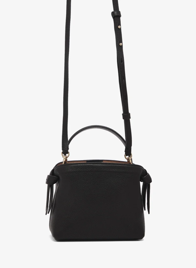 Kate Spade Logo Detail Zip Through Top Handle Satchel