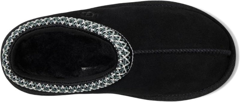 UGG Unisex Kid's T Tasman II Slipper in Black - Image 2