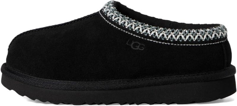 UGG Unisex Kid's T Tasman II Slipper in Black - Image 4