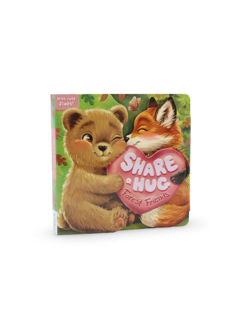 Igloo Books Share a Hug Forest Friends" Board Book - Image 1