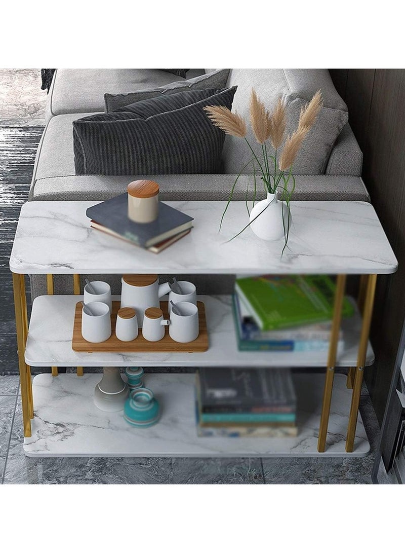 DubaiGallery Multi-Layer Sofa Coffee Tables Luxury Italian Light Simple Bedside Tables Modern Home Furniture Living Room Small Round Table - Image 3