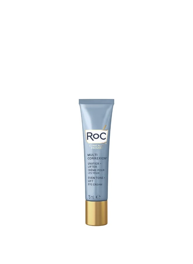 RoC RoC Multi Correxion Even Tone + Lift Eye Cream 15ml  - Image 1