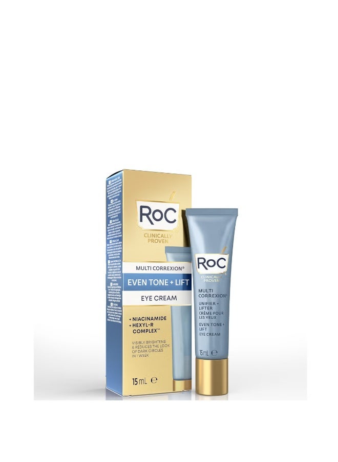 RoC RoC Multi Correxion Even Tone + Lift Eye Cream 15ml  - Image 3