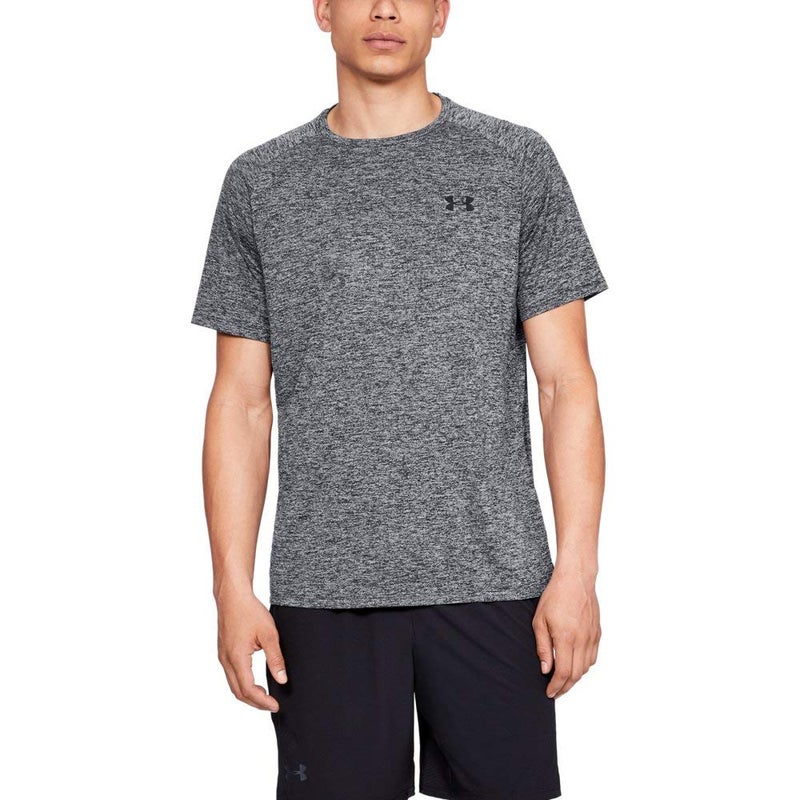 Under Armour Men's Tech 2.0 Short-Sleeve T-Shirt , Gray (002)/Black, 4X-Large