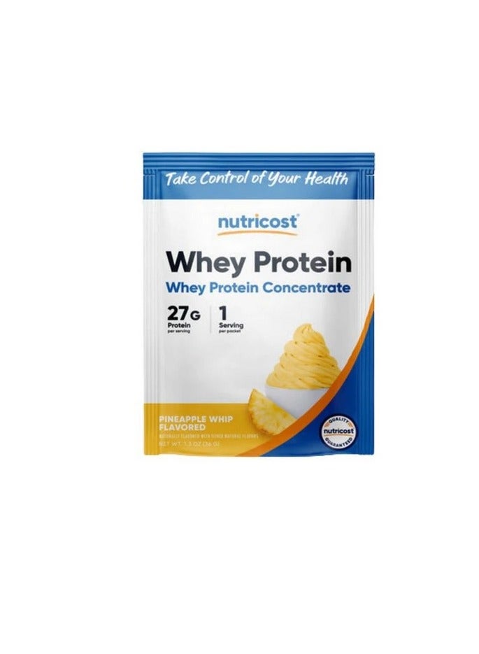 نيوتريكوست - مركز بروتين مصل اللبن بنكهة الأناناس، حصة واحدة