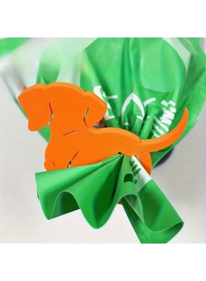 Orange Dog Cat Butt Bread Bag Clip 2 Pack Fun Sealing Clip Practical Snack Bag Clip - Image 4
