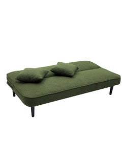 Multi Home Furniture Modern Design MH-107SB GREEN SOFA CUM BED OR 3 Seater Sofa FABRIC 3-Seater Sofa,Made of finiest fabric sofa cum bed is Foldable Futon Bed for Living Room –(GREEN)  - Image 1