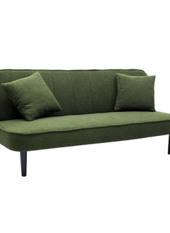 Multi Home Furniture Modern Design MH-107SB GREEN SOFA CUM BED OR 3 Seater Sofa FABRIC 3-Seater Sofa,Made of finiest fabric sofa cum bed is Foldable Futon Bed for Living Room –(GREEN)  - Image 3