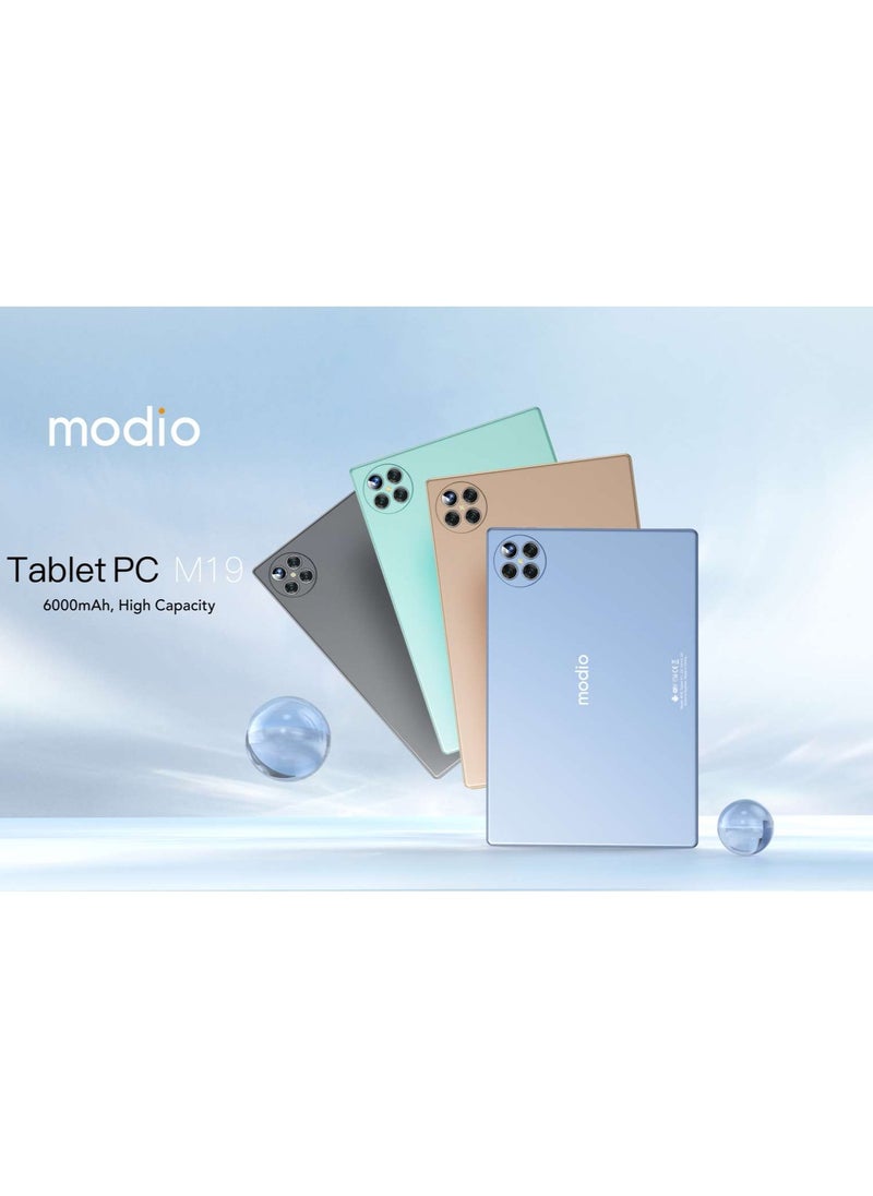 REBENUO M19 tablet 10.1-inch screen size 8GB RAM and 512GB storage space supports 5G LTE connection latest version (golden)  - Image 4