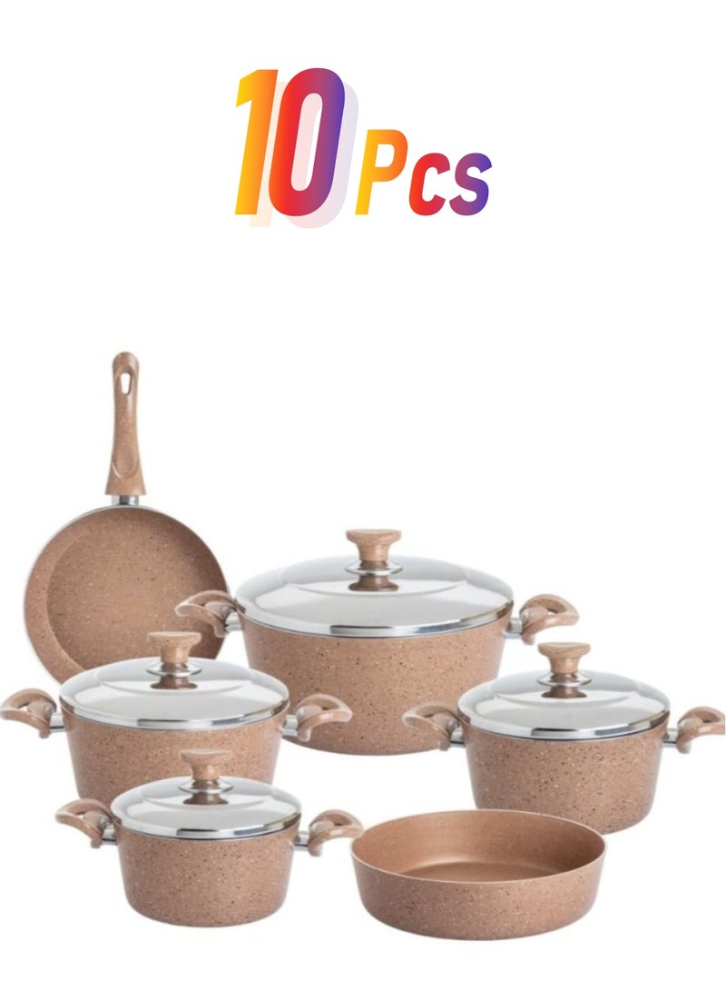 Dania 10-Piece Cookware Set - Image 1