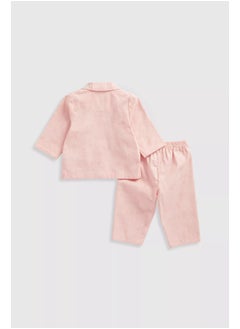 mothercare Swan Woven Baby Pyjamas  - Image 2