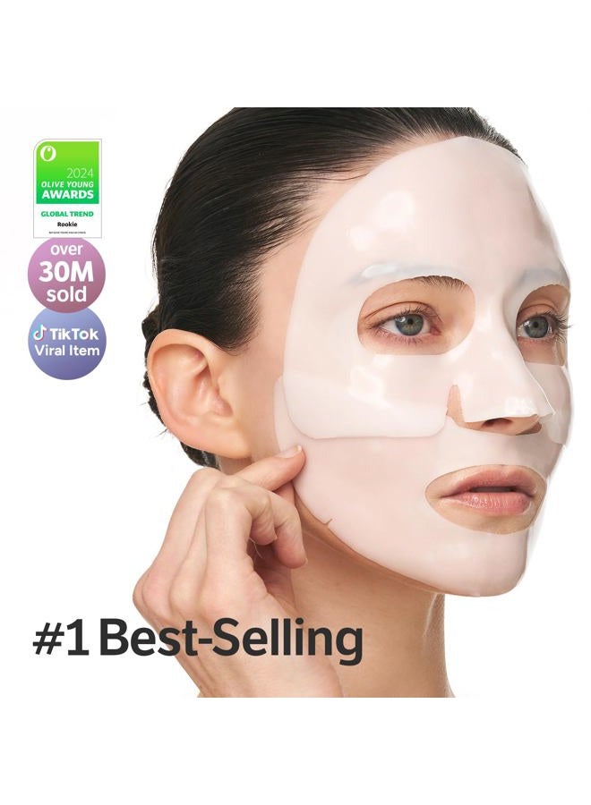 SUNGBOON EDITOR Deep Collagen Boost Set | Collagen Face Mask & Serum for Face, Real collagen 2,160,000ppb, Volufiline, Glass Skin, Skin Elasticity, Volumizing, Korean Skin Care, 37gx4ea & 1.01fl.oz - Image 4