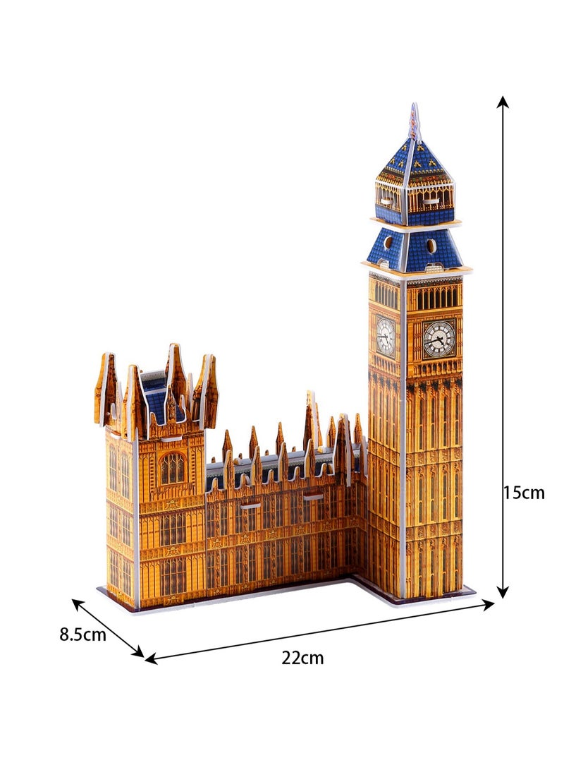 World Famous Building Puzzle Big Ben Children's Toy - Image 3