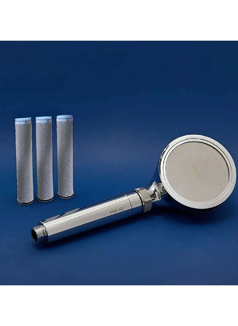 Blue Nag - Blue Ionic Shower Filter | Complete Water Softening Solution | American Filtration Technology | Soft, Vibrant Hair & Glowing Skin - Image 1