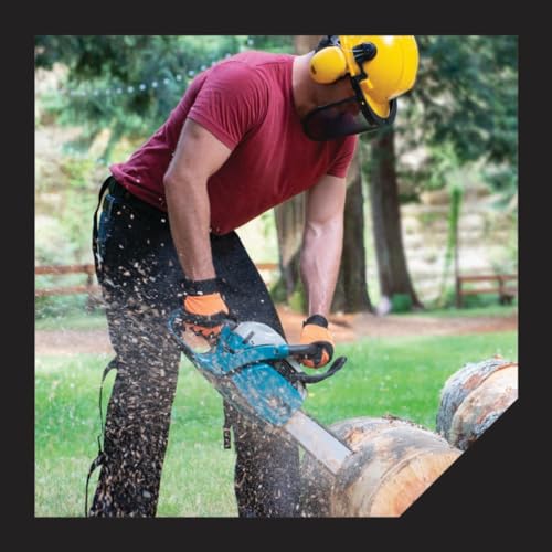Oregon Chainsaw Safety Helmet Combination, Includes Helmet, Visor and Ear Protection 563474 - Image 3