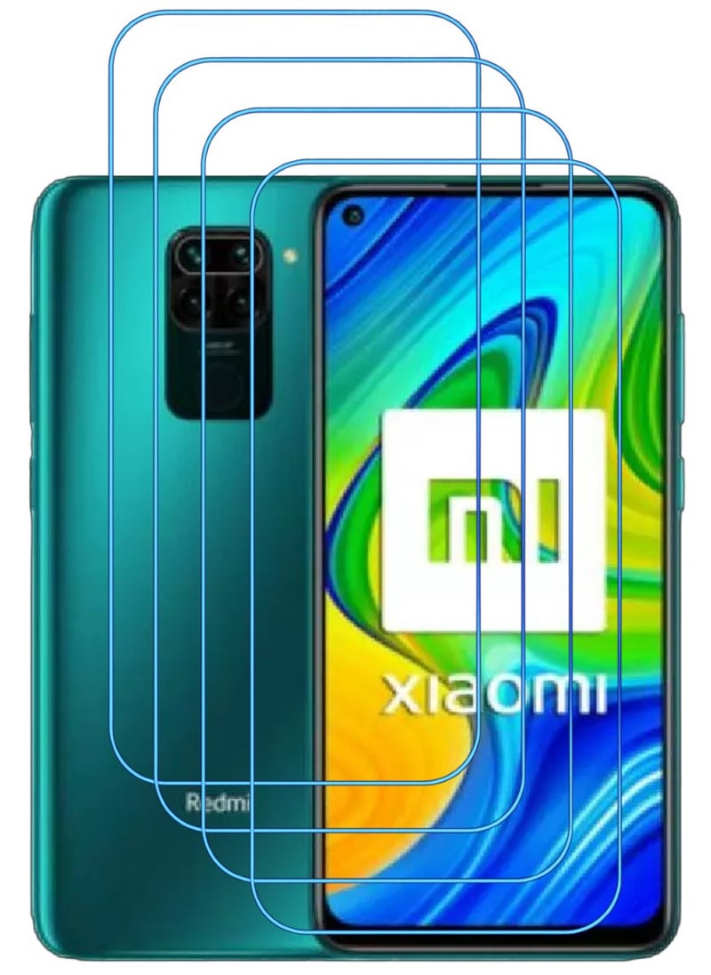 أكاليكس 4 قطع، حماية شاشة،  لهاتف شاومي  ريدمي نوت 9 ، جودة ممتازة. - Image 1