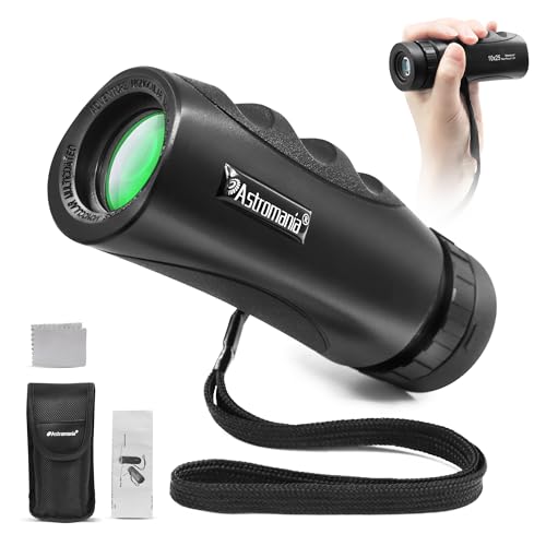 Astromania Upgraded 10x25 Waterproof Compact Monocular, Smaller Size Easier to Carry Around for Bird Watching Hunting Camping Hiking Sport Game Concerts - Image 1