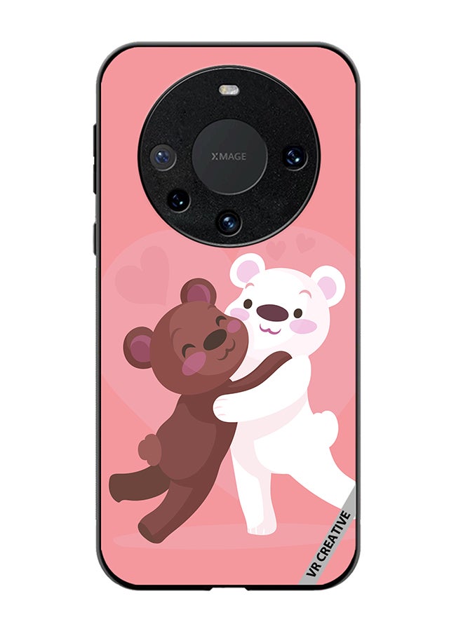 VR CREATIVE Protective Case Cover For Huawei Mate 60 Love Bear Design Multicolour - Image 1