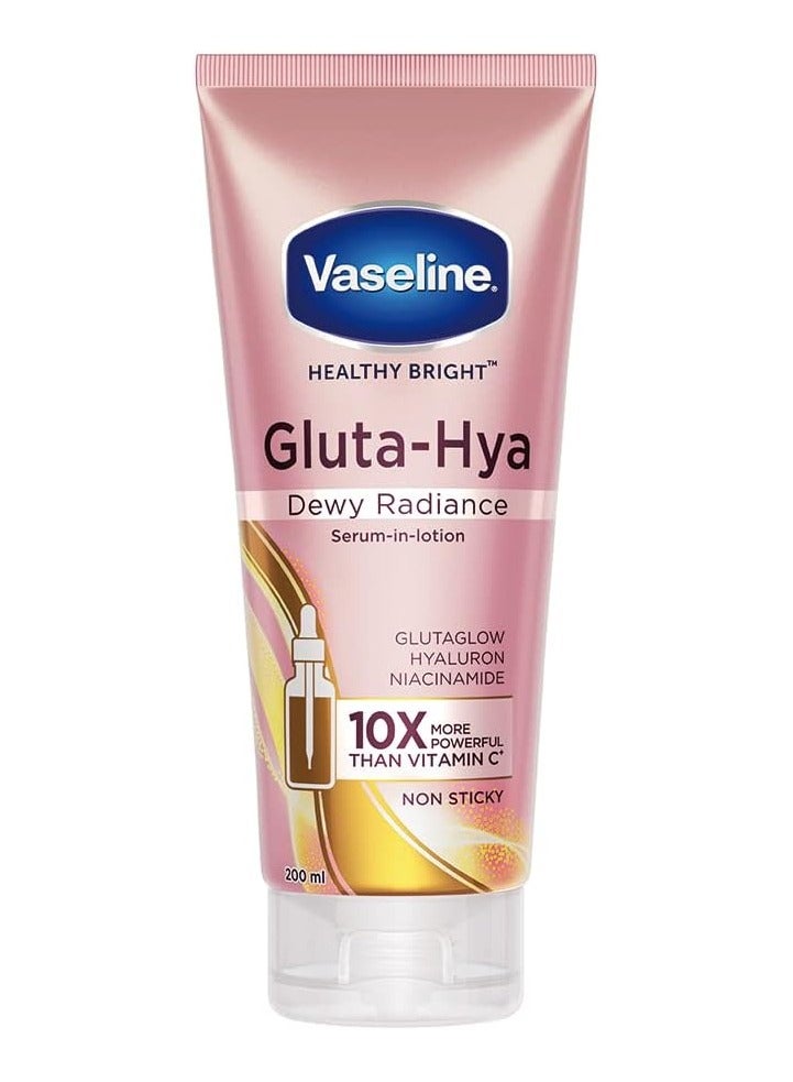 Vaseline Gluta-Hya Serum Burst Lotion Dewy Radiance 330 ML